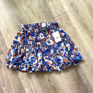Misa Los Angeles Marion ruffle skirt size Small NWT